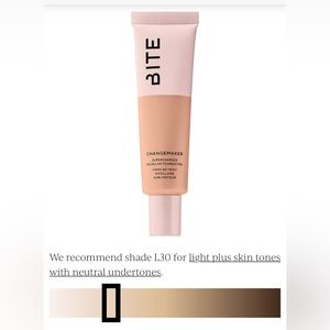Two Bite Beauty Changemaker Foundations - shade L30
